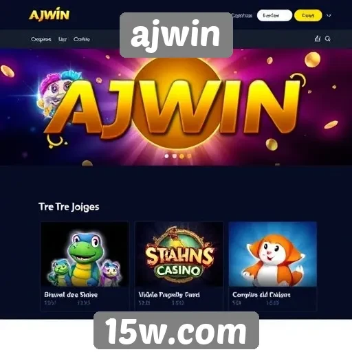 Exploração das opções de jogos oferecidas pelo site ajwin