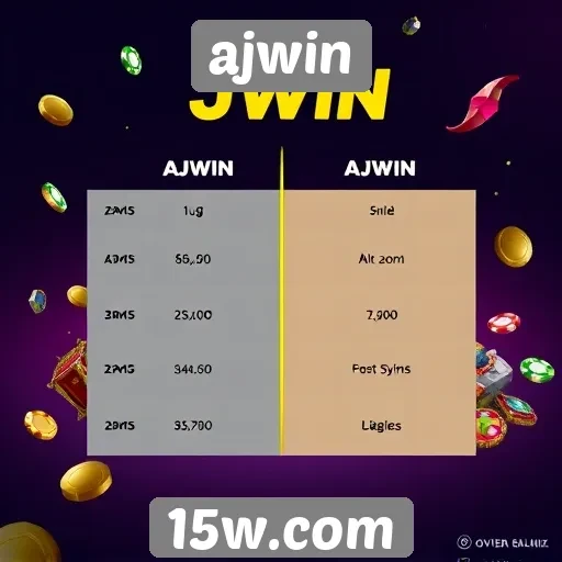 comparação entre ajwin e concorrentes destaca recursos únicos