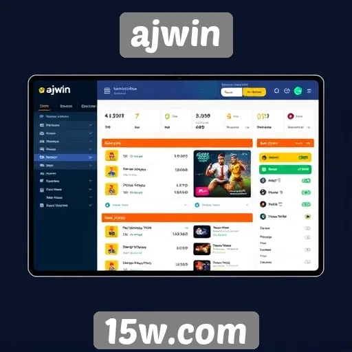 explorando a interface do site ajwin